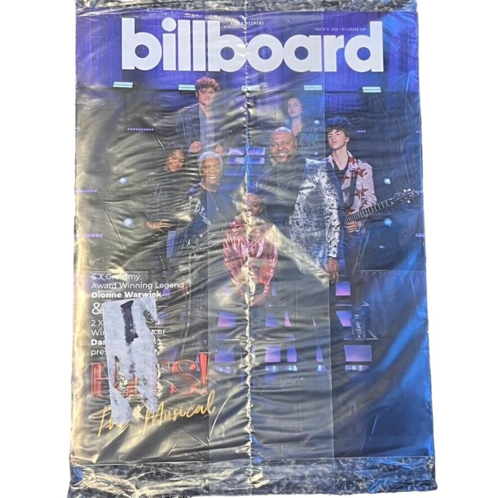 Billboard Magazine Featuring Hits! The Musical Dionne Warwick Damon Elliot *READ